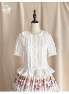 Miss Point Parfait Strawberry Tea Blouse(Reservation/Full Payment Without Shipping)